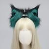 Plüsch Katzenohr Haarspange Rollenspiel Stirnband Kostüm Haarband Halloween Kopfschmuck