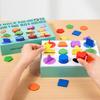 Wooden Shape Recognition Toys Wooden Toy Shape Sorting Toys Montessori Wooden Farm Toys  Boys