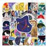 Twelve Constellations Cartoon Stickers: 50 Creative DIY Designs for Skateboards, Water Bottles, and Luggage