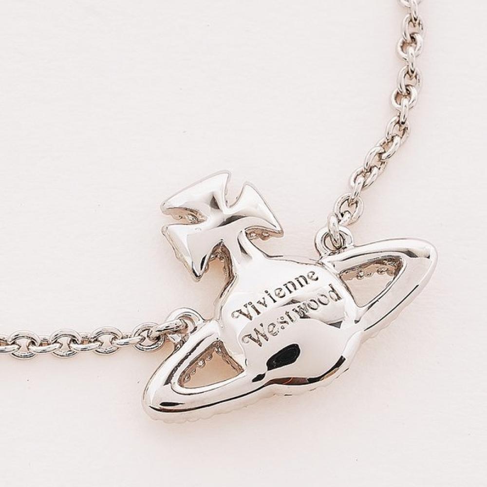 Vivienne Westwood Damen Grace Relief Armband Grau 61020054