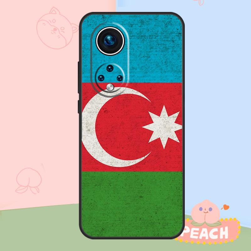 Azerbaijan Flag Case For Honor Magic 5 6 7 8 Lite Honor 400 Pro 200 50 70 90 X8c X9a X9b X9c X9d Win RT Cover