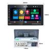 TOYOUSONIC 1 Din Car Radio MP5 Multimedia Player 9" Touch Screen Carplay FM Bluetooth USB BT Mirror Link Android Auto Radio