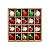 Painted Christmas Tree Glass Ball Pendant Decoration
