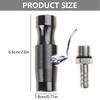 Self Locking Tire Inflator Chuck Double Teeth  Air Chuck Efficient Tire Inflator Chuck Simple Installation for Car