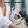 iPhone 17 FlexAir MagSafe protective case - transparent and glitter
