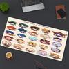 Genshin Impact Print Mouse Pad, for Keyboard Pad Laptop PC Mat for Office Home Use, Desk Decor, Perfect Birthday Gift for Gamers