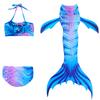 Ghnatygren three-piece mermaid swimsuit children's swimsuit bikini European and American hot spring swimsuit swimsuit