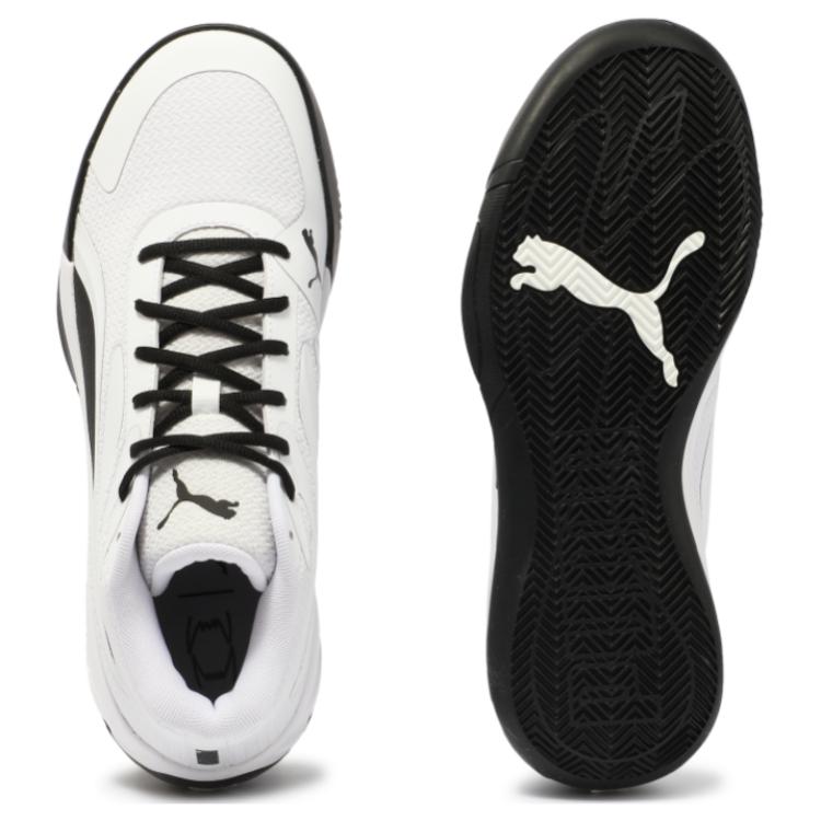 Puma Court Pro White Black Unisex Sneakers 310829-07