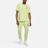 Nike Embroidered Logo Print Sports Crew Neck T-Shirt Men Tops Green DA0990-383