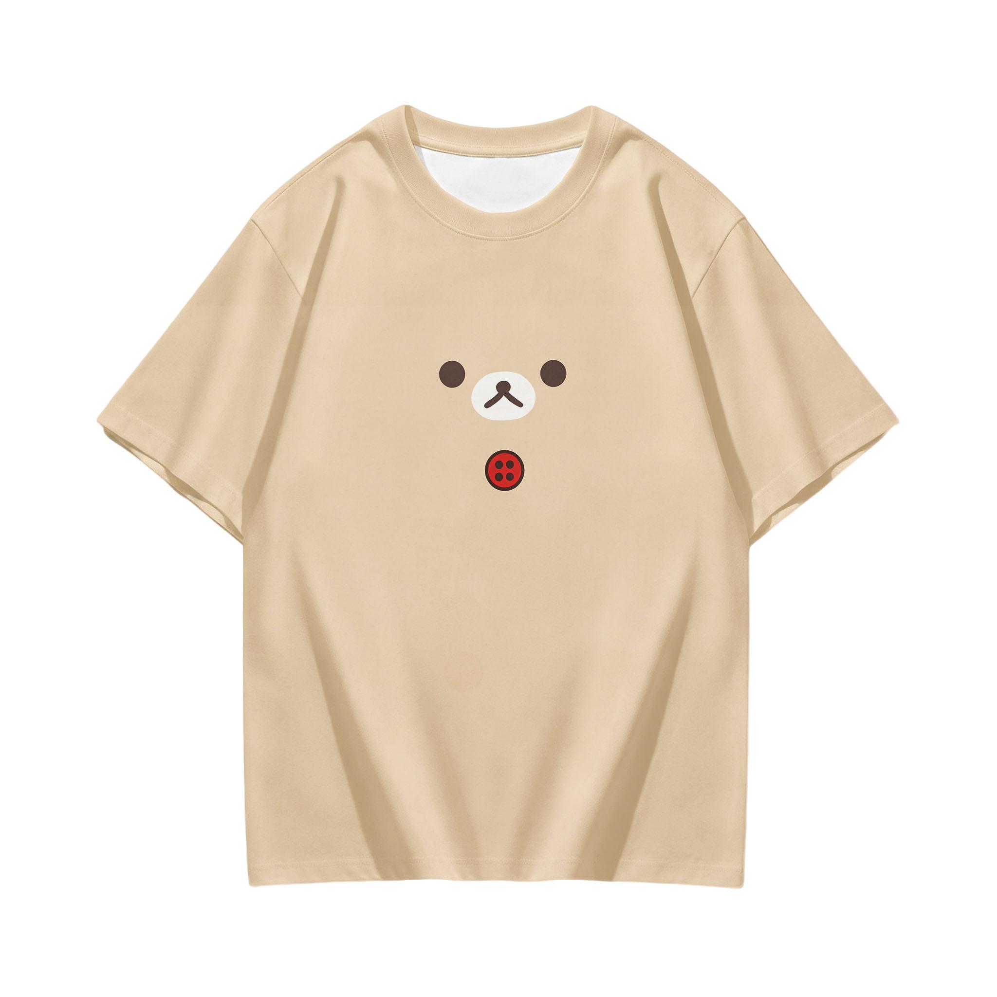

Rilakkuma T-Shirt Kawaii Anime Manga T Shirt Summer Short Sleeve Tees 3D Graphic Print Tees Shirt Casual Tops Unisex Tees Y2K Outdoor S