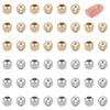 1box 100pcs 2 Style Stainless Steel Beads Rondelle Mixed Color 3x2.5mm Hole: 1.2~1.7mm 50pcs/style