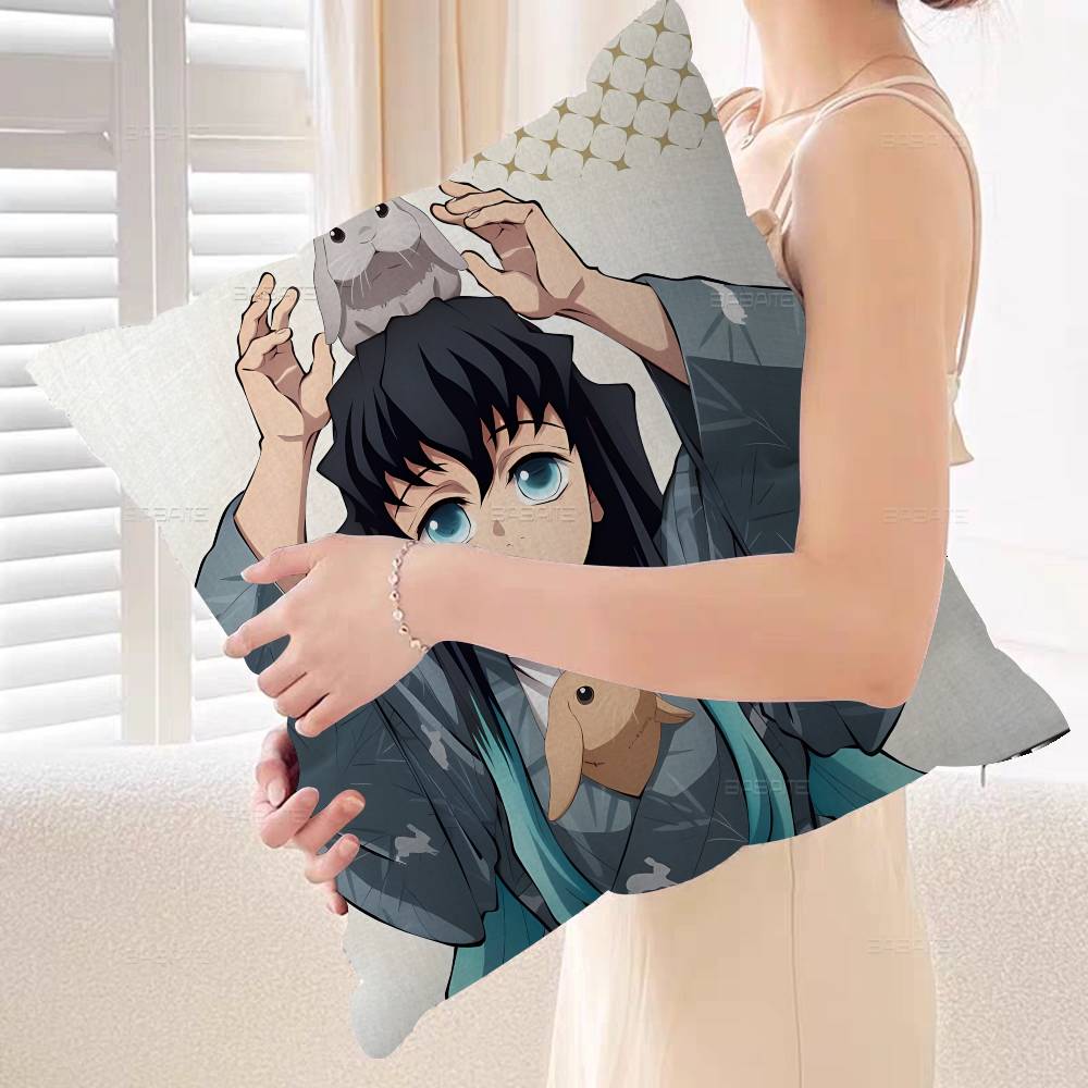 Anime Character Muichiro Tokito Pillow Anime Pillow Sofa Bed Head Pillow Cover Cushion Cover x cm Fashion