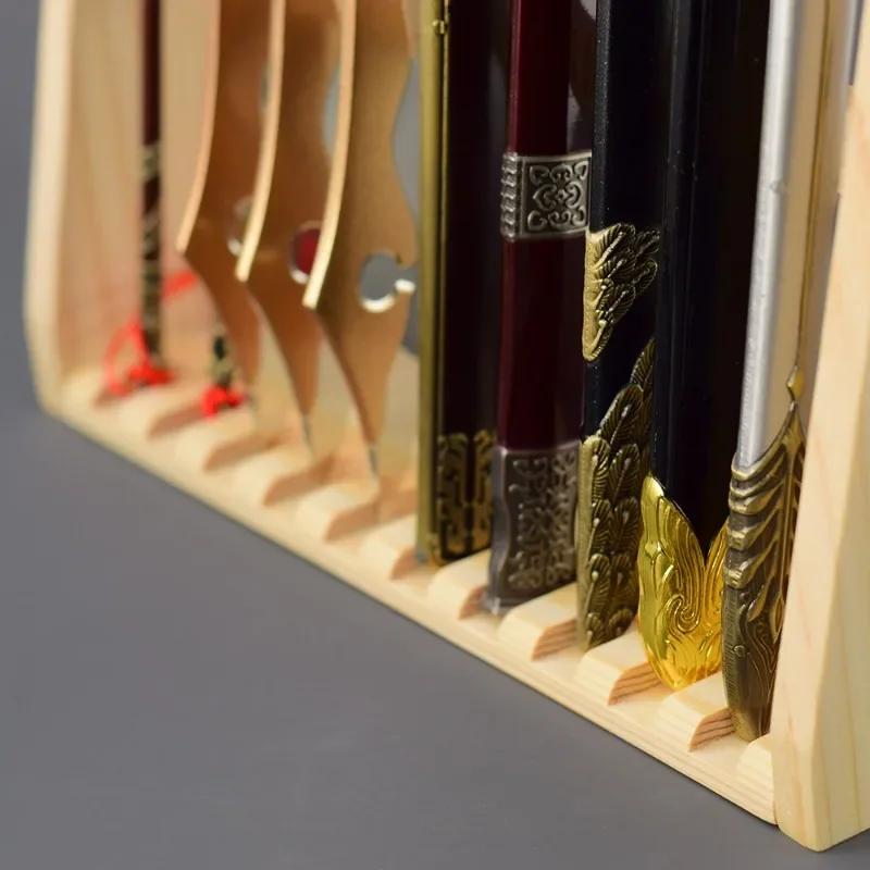 Suport Mic pentru Katana Suport Raft pentru Sabie Demon Slayer Afișaj Katana Japoneză Reală Sabie Samurai Raft de Depozitare Organizator
