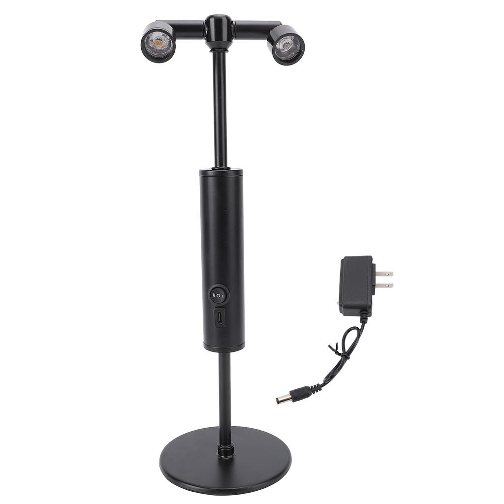 Desk Lamp LED Cordless Rechargeable Yellow Lighting Table Lamp for Restaurants Cafes Jewelry