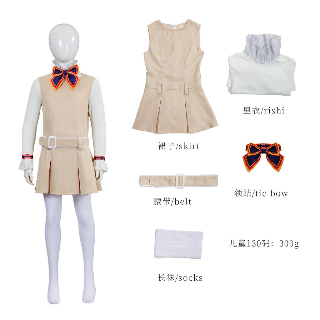 Cosplay Halloween Megan cos costume Megan M1GAN1.0 women's dress horror movie role costume cos costume