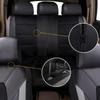 Car Pu Universal Seat Leather Cover With Diamond Quilting Design