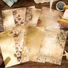 40pcs/1 lot Material Paper Tsunayama Collection Series Retro Floral DIY Material Decoration