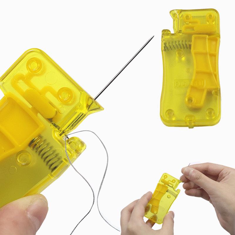 Auto Needle Threader Diy Tool Home Hand Machine Sewing Automatic Thread Device The Aged Utilities Cross Stitch Household Tool