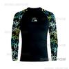 Herren UPF 50 Langarm Rash Guard Badeshirt Surfen Tauchen Strand Sonnenschutz Schnelltrocknend Sportoberteil