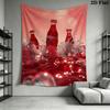 Liquid Bottle Tapestry Tapestry Wallmounted Background Cloth Wall Decoration Homestay Soft Decoration Tapestry Background Cloth