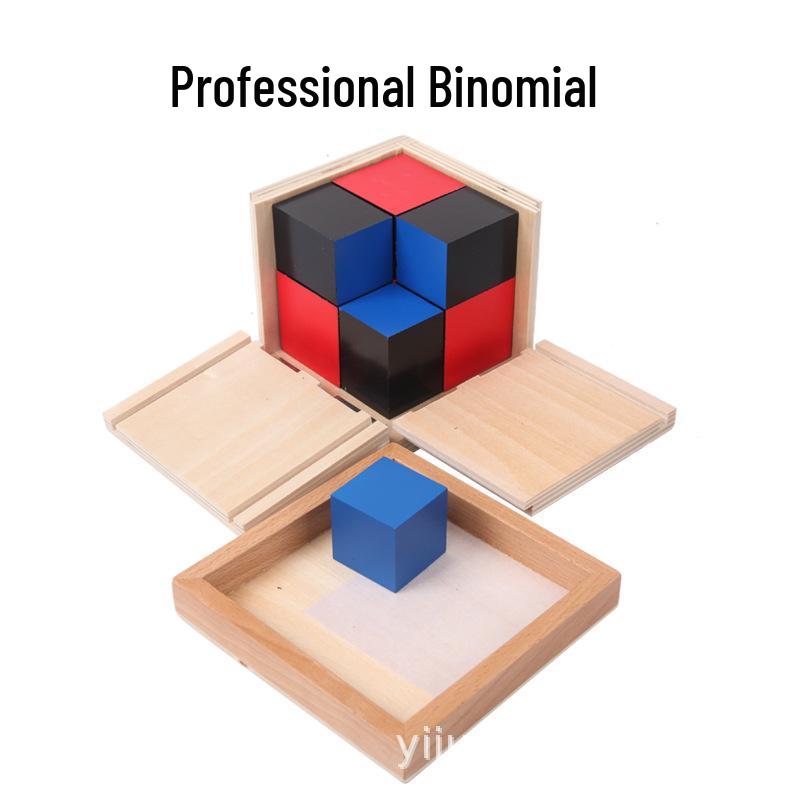 

Montessori Binomial & Trinomial Sensorial Puzzle for Early Education