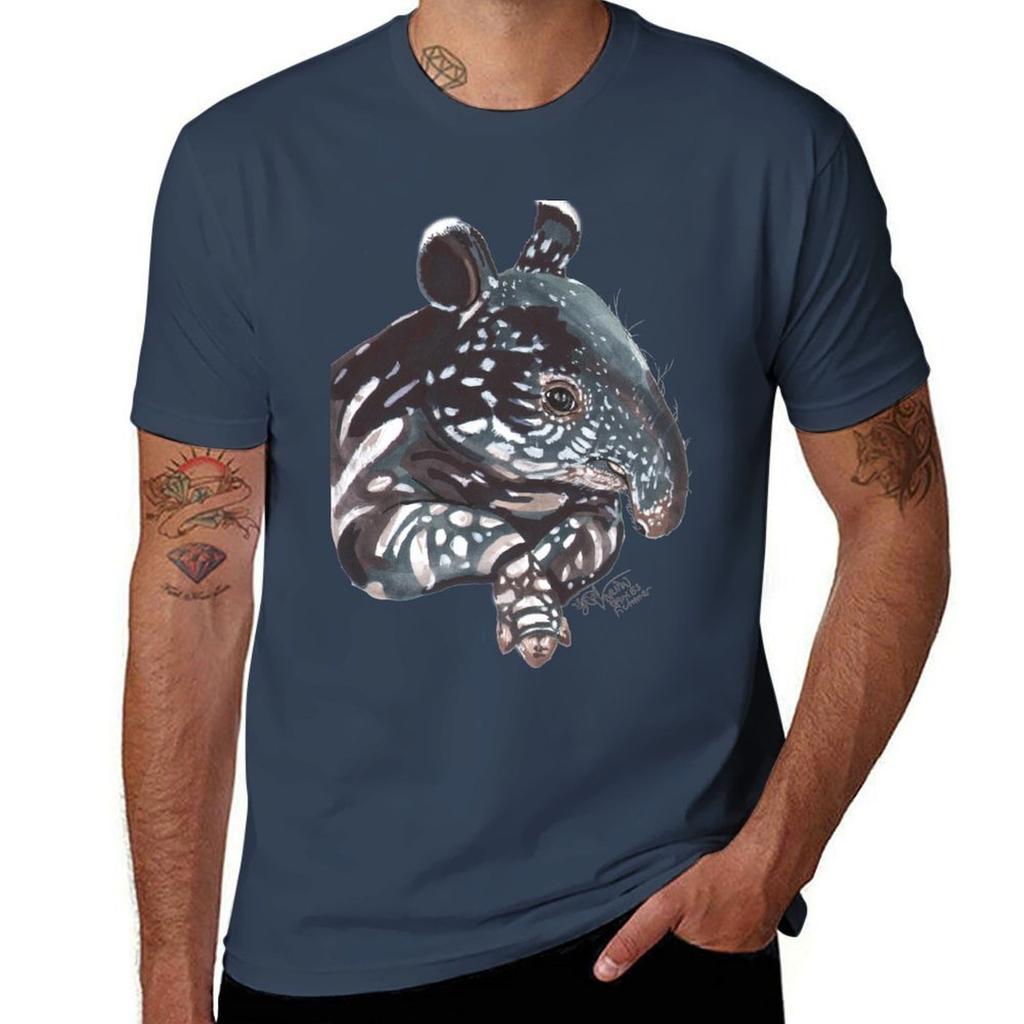 Baby Tapir Tshirt Big And Tall Solid Color Tshirt