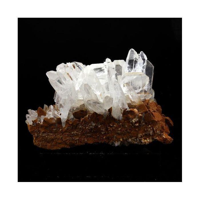 Pierres et Minéraux. Quartz + Siderite. 384.0 ct. Col du Barioz, Isère, France..