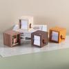 Custom Luminous Hand-Cranked Flip Book Photo Machine In Wooden Box - Unique Wedding Gift