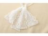 Plus Size V-neck Tie-up Lace Knit Wool Dress - 2025 Winter Style