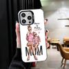 Baby Mom Girls Soft Phone Case for iPhone 15 16 17 Pro Max 17Air 16E 14 Plus 13 12 Mini Shockproof Cover Back Shell