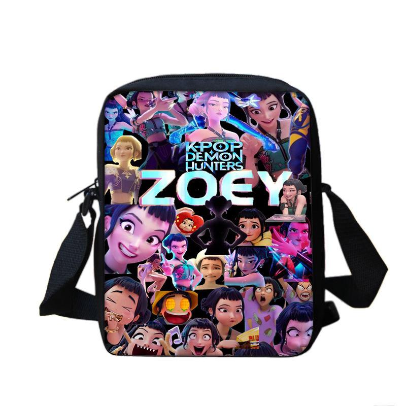 Anime Witch Hunter Group Men'S And Women'S Backpacks, Elementary School Students' Backpacks, Large-Capacity Printed Casual Backpacks