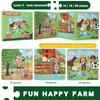Montessori Magnetic Puzzle Games for Boy Girl Kids Travel Busy Quiet Book Wooden Magnet Jigsaw Puzzle Educational Toys 3 4 5 Y