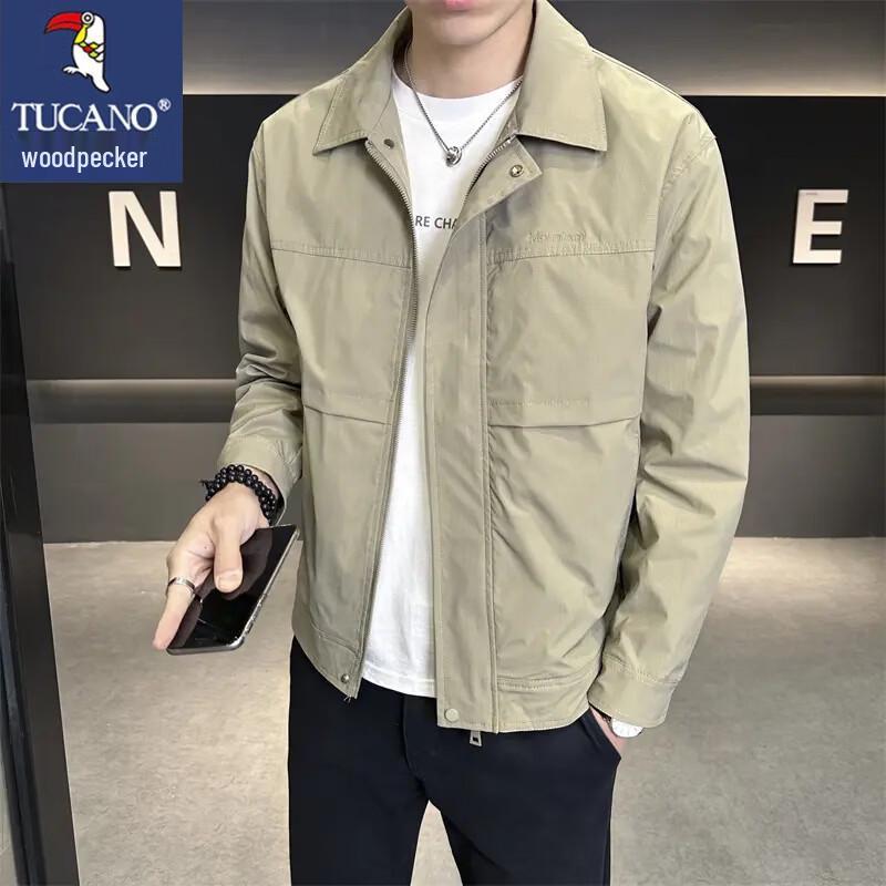 

TUCANO Men s Spring Autumn Casual Lapel Jacket XL