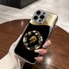 Luxury Business Metal Ring Dragon Pattern Phone Case for iPhone17promax  16 15 14 13 12ProMax 11 11Pro Anti-drop protection