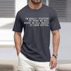 Men'S Fashionable T-Shirt, Street Casual Short Sleeved Clothing