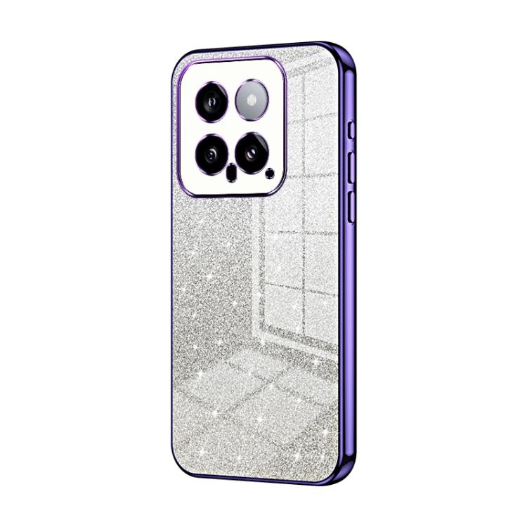 Gradient Glitter Powder Electroplated Phone Case
