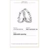 Cat and Dog Diary, Couple Ring, Niche Design, A Pair of Women and Men, Light Luxury Models Can Be Spliced Together, Cute Pet Ring