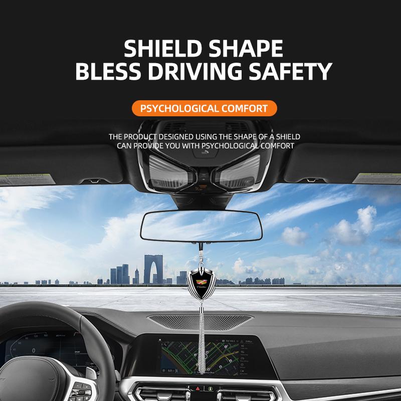 New Car Rearview Mirror Pendant Auto Interior Hanging Ornaments Accessories For Cadillac XT4 XT6 CTS DTS STS XTS ATS BLS SLS CT5