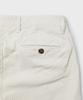 PANICALE Slim Fit Corduroy Pants [Ivory]