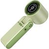 Portable Handheld Fan with 100Speed Cooling Control Cold Compress USB Rechargeable TypeC Green