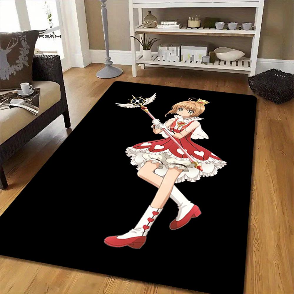 Pink Fairy Costume Dress Decoration,Carpet,Living Room,Bedroom, Non-slip,Square rug