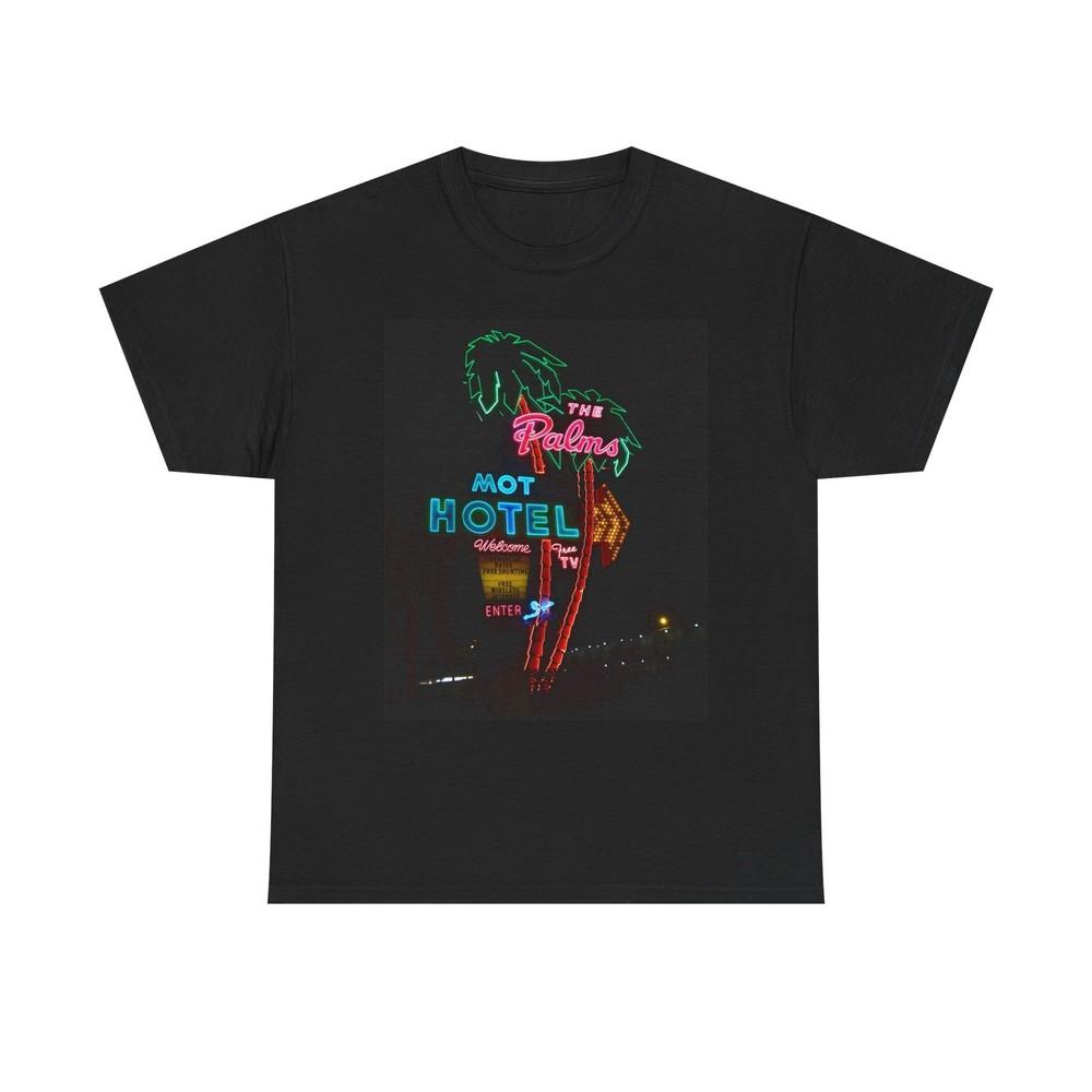

Las Vegas Palms Hotel Vintage Graphic T Shirt S5XL Unisex Heavy Cotton Tee Unisex T-Shirt XXXXL