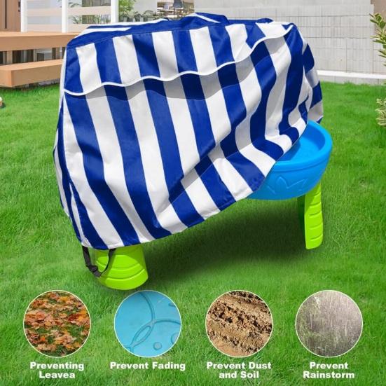 Dust Hood Cover Waterproof Protective Cover UV Resistant Simple Installation Kids Water Table Cover Protector Accessories