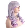 Long Purple Curly Hair Cosplay, High-quality Fiber Synthetic Wig, Holiday Gift, Anime Party