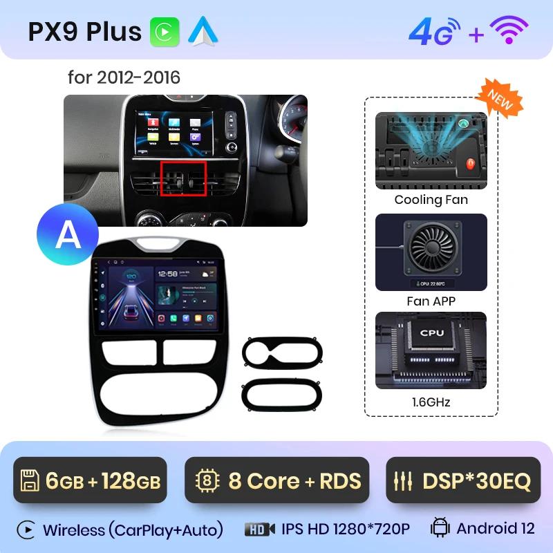 Accessories Autoradio Renault Carpl Car Radio For Renault Clio 4 2012 - 2019 wireless CarPlay Android Auto No 2 din 2din DVD