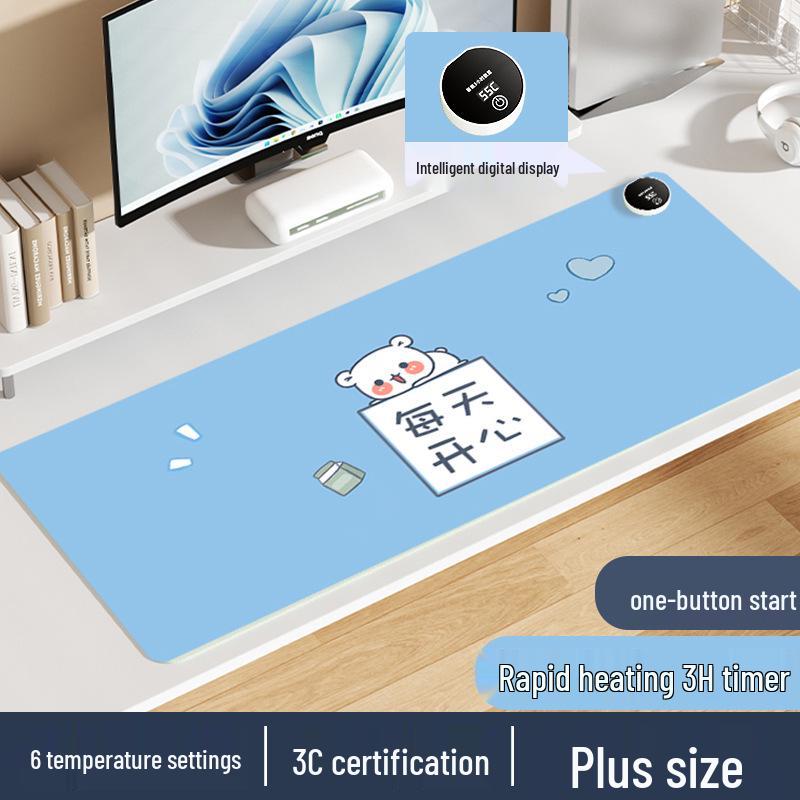 Waterproof Heating Desk Pad – Warm Hand Warmer for Office, Homework, and Winter