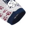 Stylish and cute jacquard socks featuring Matilda Kusuguru crew perfect for nursery school Heather women's print. socks, teachers. 23-6718 (#1/MGY