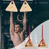 Triangle Rock Climb Board Wooden Finger Strengthen Board Climbing Fingerboard  Outdoor Sports