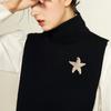 Étoile de mer exagérée Mode Simple Étoile de mer brillante Animale Accessoires de fête Broche