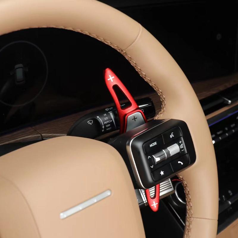 Shift Paddle For Hyundai Santa Fe SantaFe HEV MX5  2024 Car Steering Wheel Gear Extension Shifter DSG Stickers Accessories